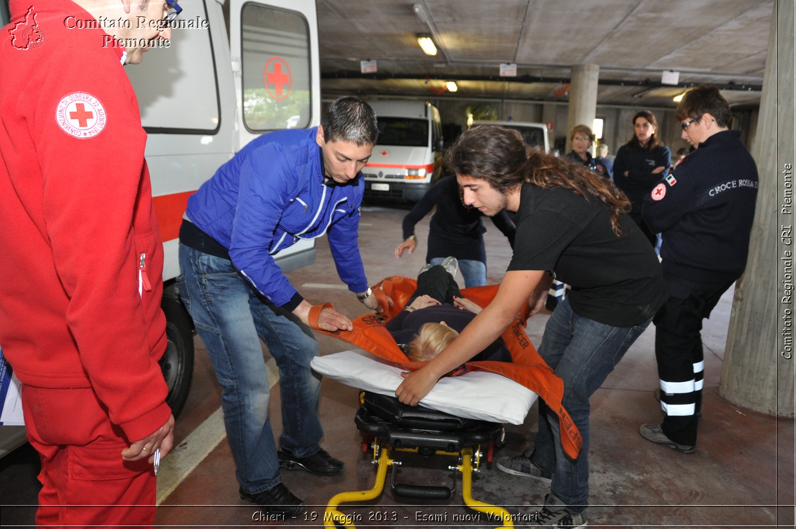 Chieri - 19 Maggio 2013 - Esami nuovi Volontari - Croce Rossa Italiana - Comitato Regionale del Piemonte