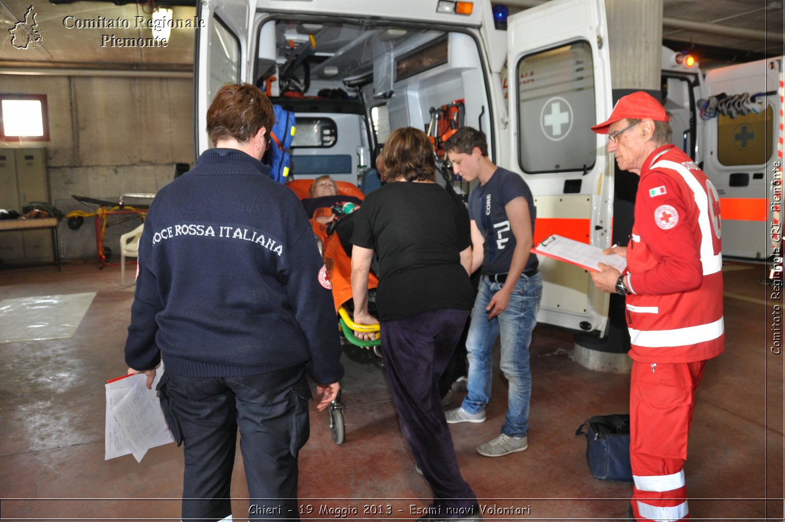 Chieri - 19 Maggio 2013 - Esami nuovi Volontari - Croce Rossa Italiana - Comitato Regionale del Piemonte