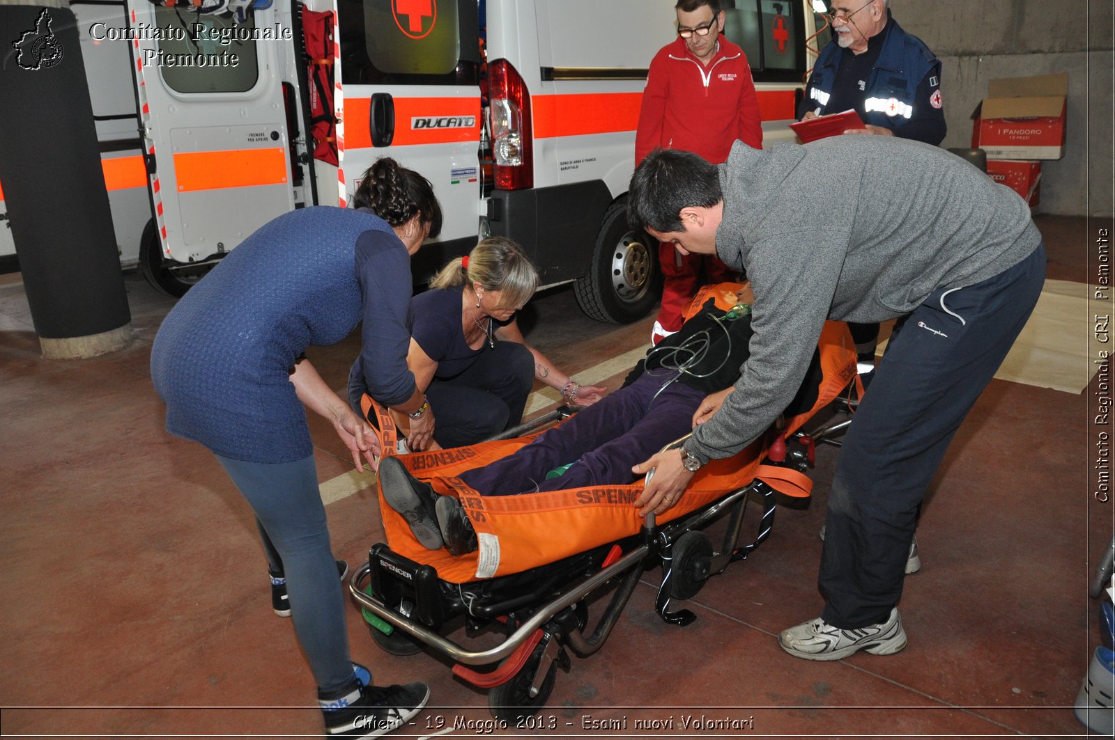 Chieri - 19 Maggio 2013 - Esami nuovi Volontari - Croce Rossa Italiana - Comitato Regionale del Piemonte