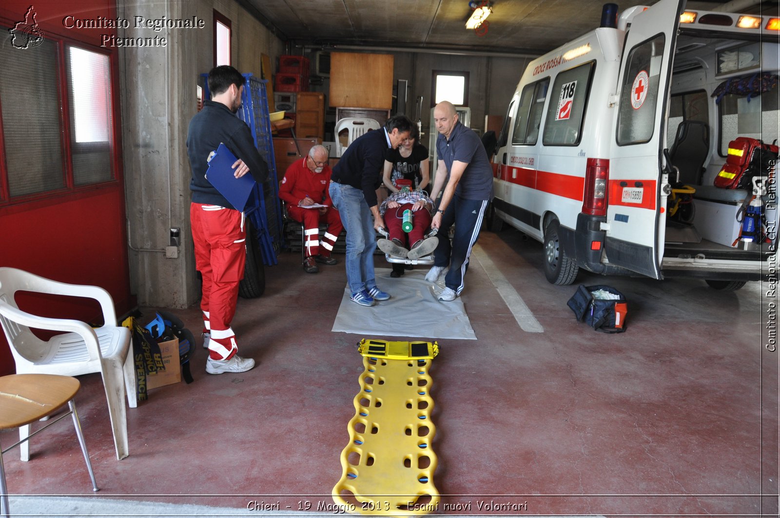 Chieri - 19 Maggio 2013 - Esami nuovi Volontari - Croce Rossa Italiana - Comitato Regionale del Piemonte