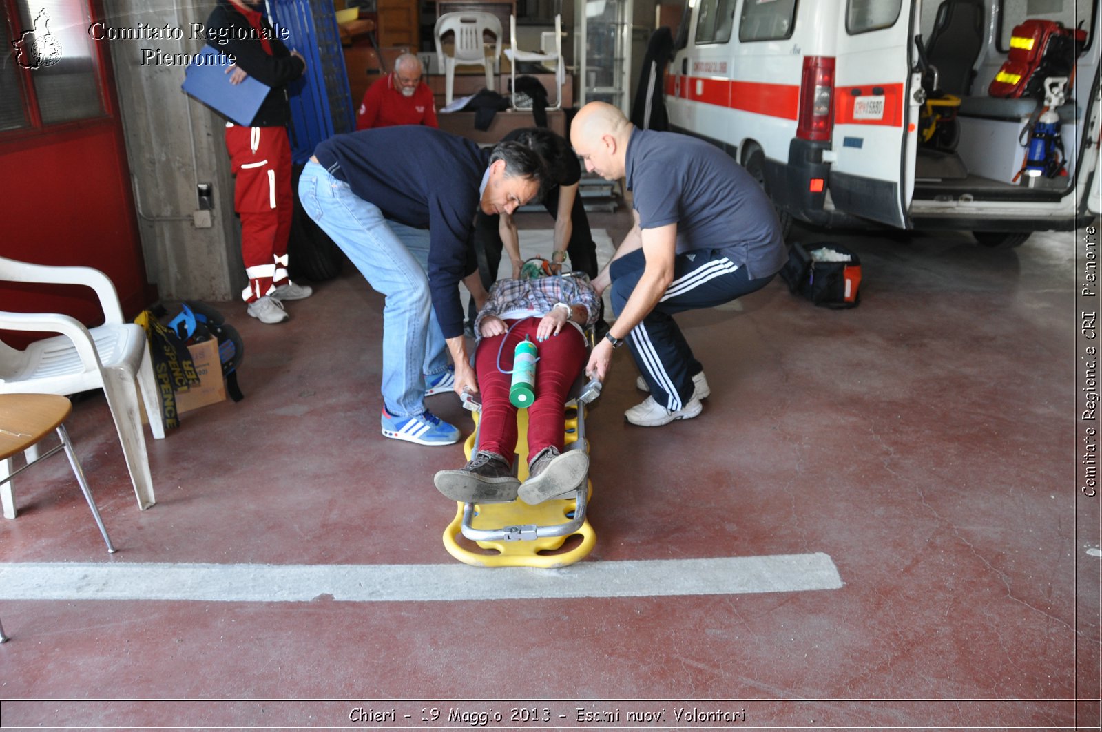 Chieri - 19 Maggio 2013 - Esami nuovi Volontari - Croce Rossa Italiana - Comitato Regionale del Piemonte