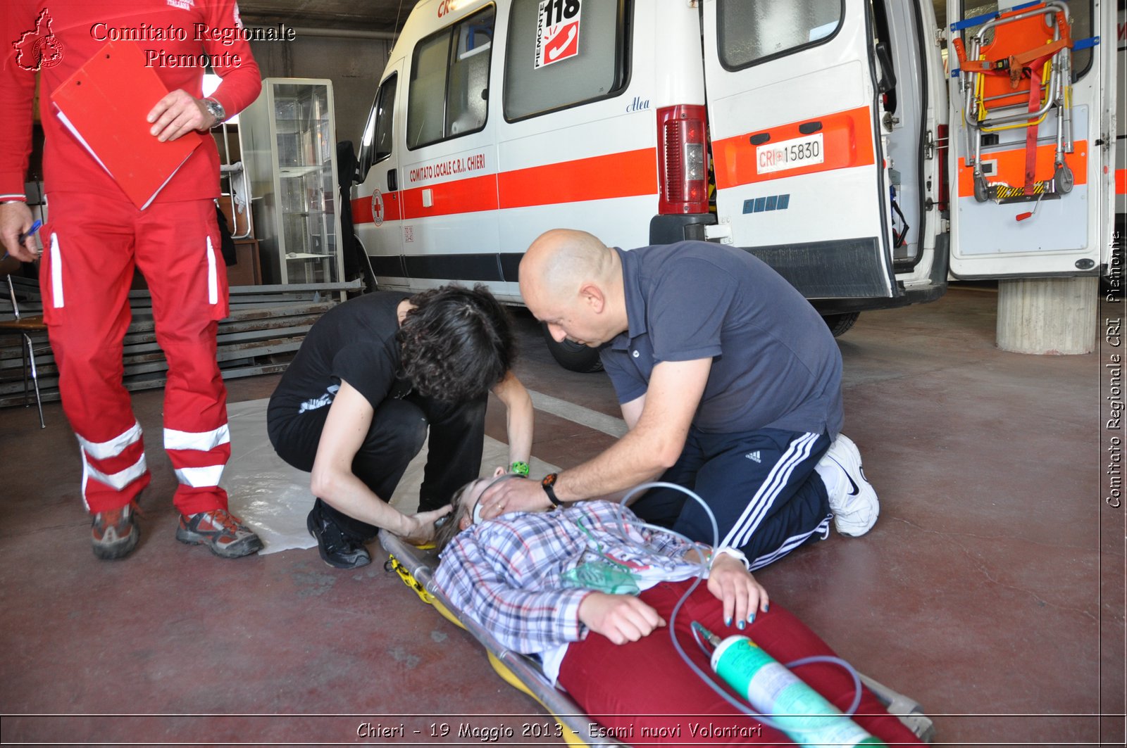 Chieri - 19 Maggio 2013 - Esami nuovi Volontari - Croce Rossa Italiana - Comitato Regionale del Piemonte