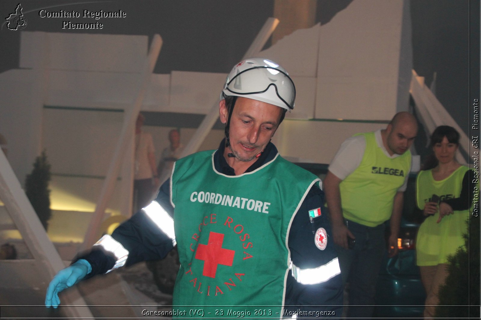 Caresanablot (VC) - 23 Maggio 2013 - Maxiemergenza - Croce Rossa Italiana - Comitato Regionale del Piemonte