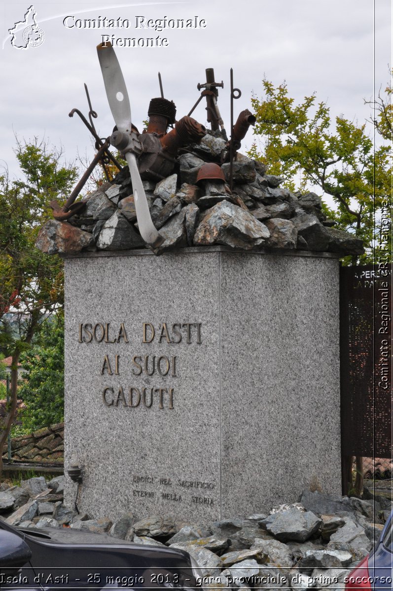 Isola d'Asti - 25 maggio 2013 - gara provinciale di primo soccorso - Croce Rossa Italiana - Comitato Regionale del Piemonte