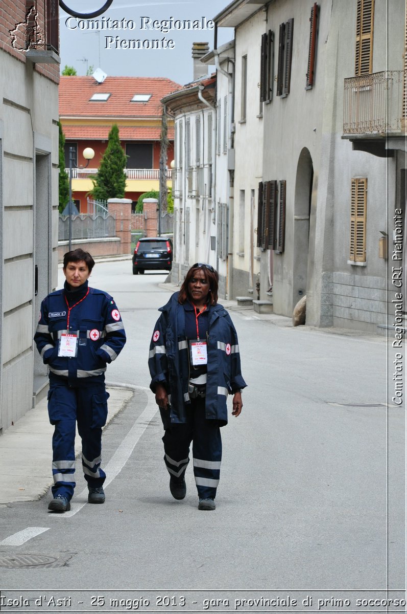 Isola d'Asti - 25 maggio 2013 - gara provinciale di primo soccorso - Croce Rossa Italiana - Comitato Regionale del Piemonte