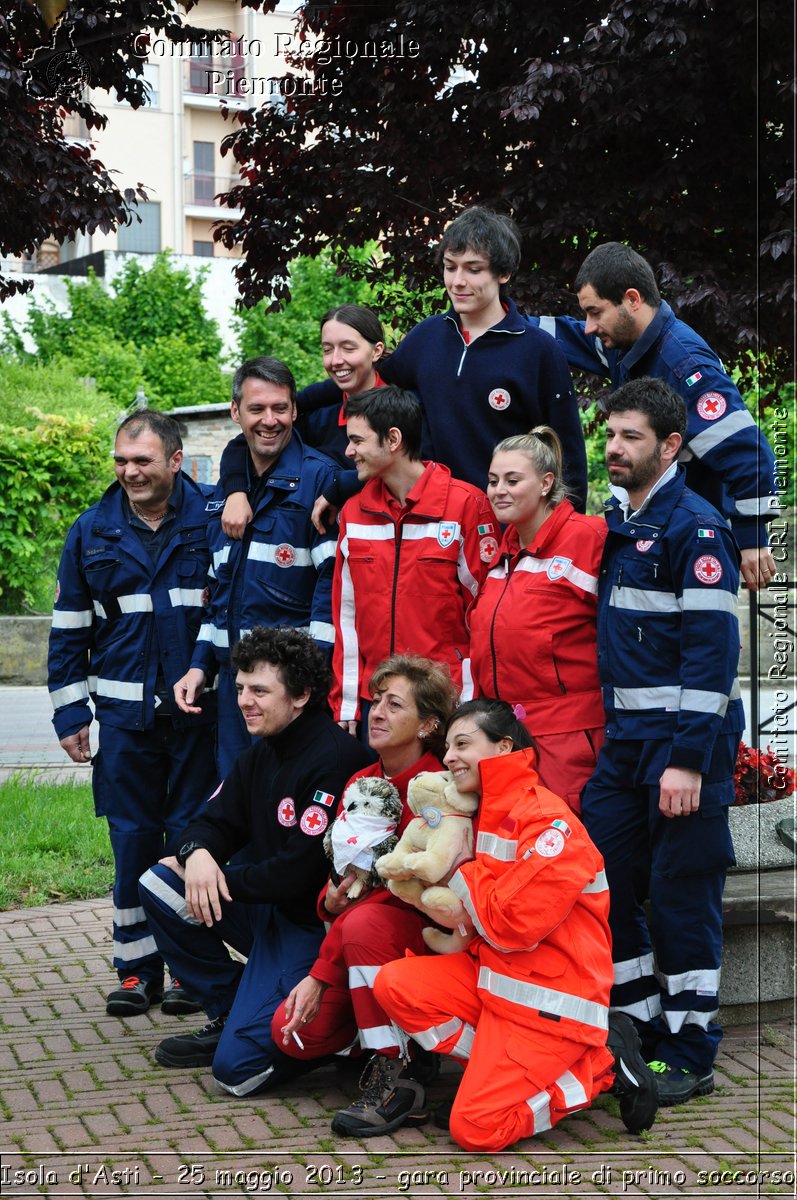 Isola d'Asti - 25 maggio 2013 - gara provinciale di primo soccorso - Croce Rossa Italiana - Comitato Regionale del Piemonte