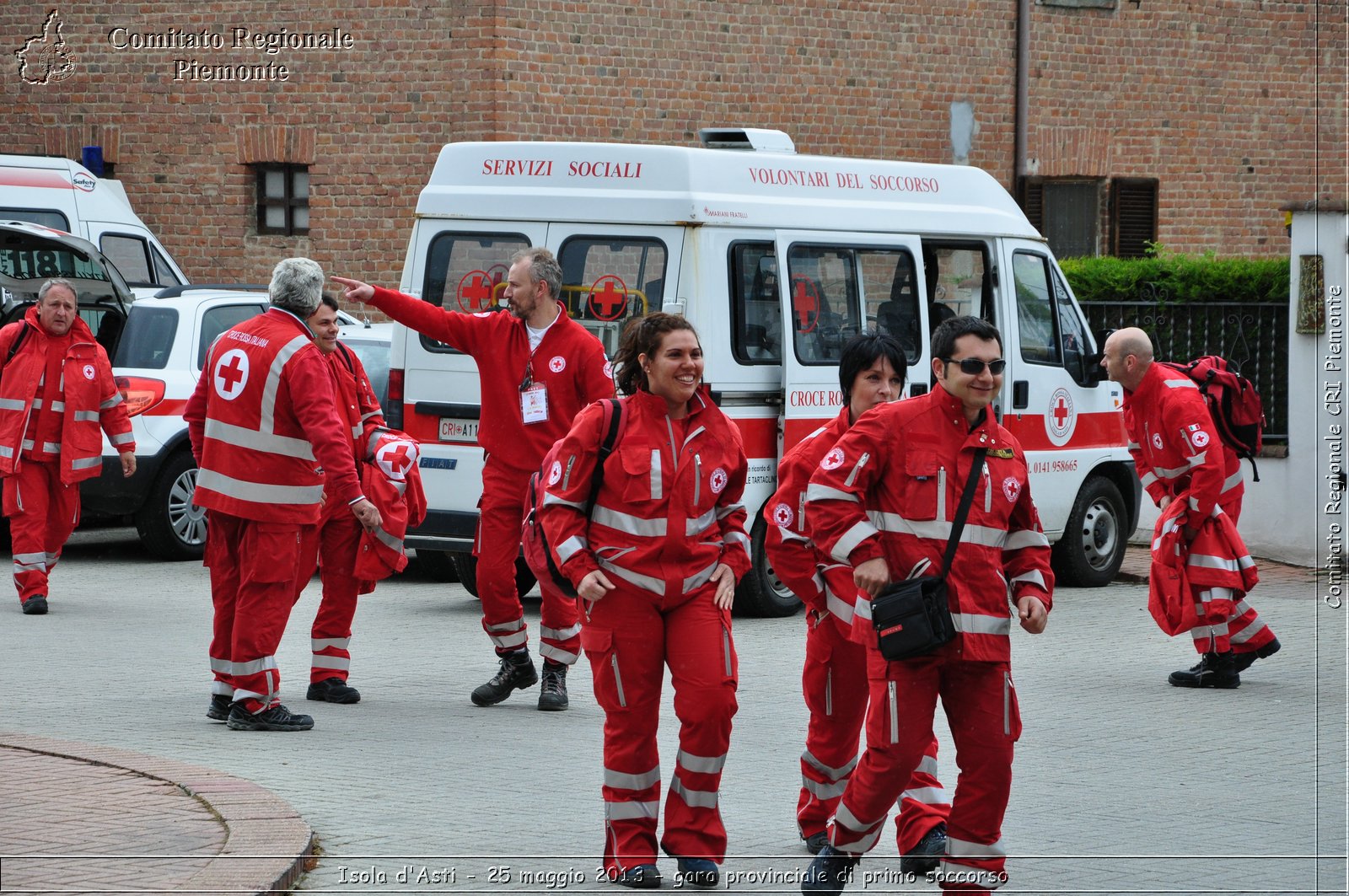 Isola d'Asti - 25 maggio 2013 - gara provinciale di primo soccorso - Croce Rossa Italiana - Comitato Regionale del Piemonte