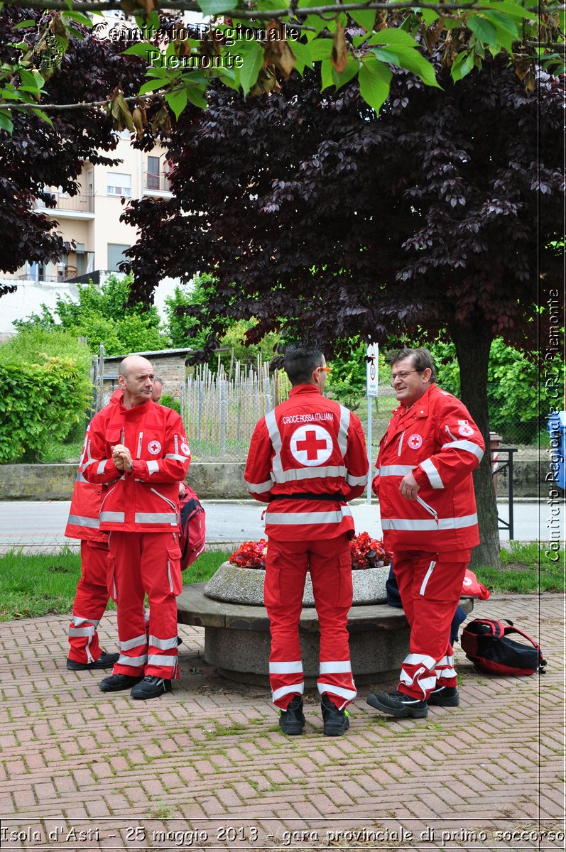 Isola d'Asti - 25 maggio 2013 - gara provinciale di primo soccorso - Croce Rossa Italiana - Comitato Regionale del Piemonte