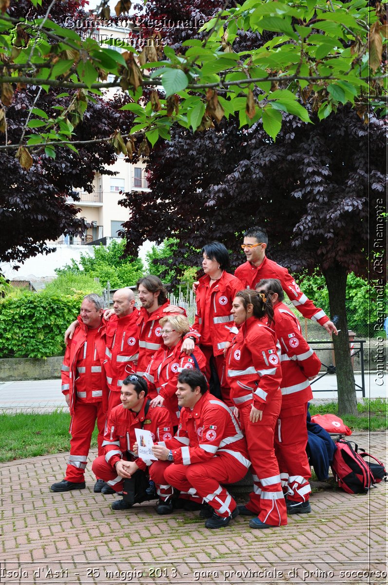 Isola d'Asti - 25 maggio 2013 - gara provinciale di primo soccorso - Croce Rossa Italiana - Comitato Regionale del Piemonte