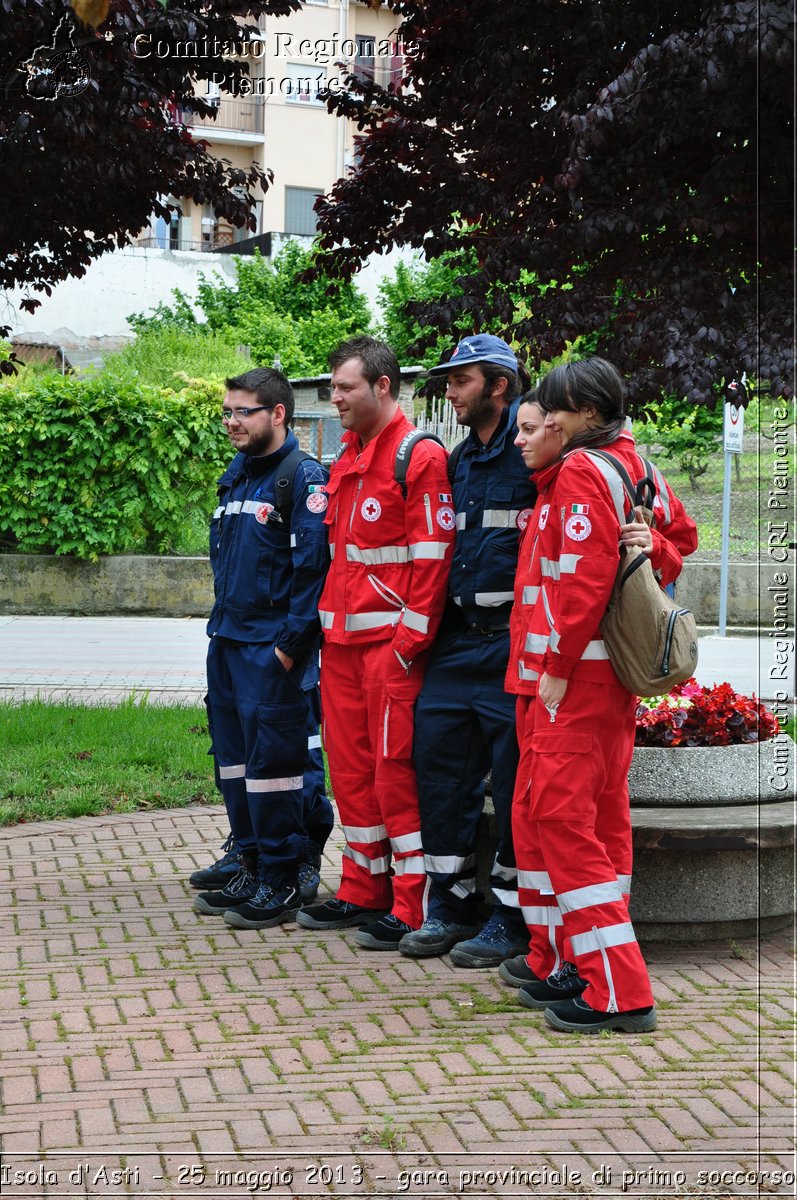 Isola d'Asti - 25 maggio 2013 - gara provinciale di primo soccorso - Croce Rossa Italiana - Comitato Regionale del Piemonte