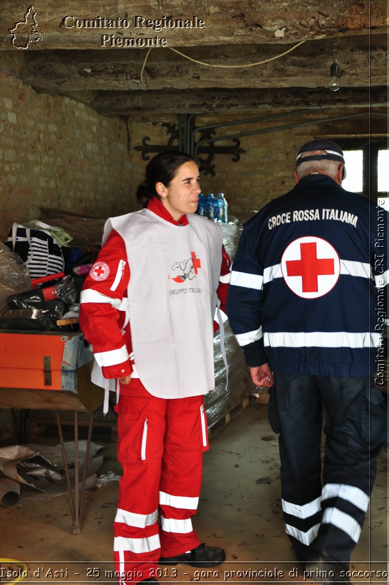 Isola d'Asti - 25 maggio 2013 - gara provinciale di primo soccorso - Croce Rossa Italiana - Comitato Regionale del Piemonte