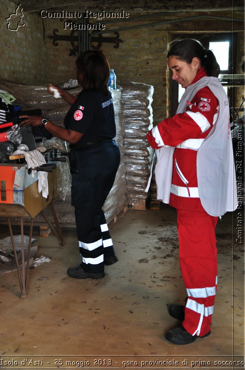 Isola d'Asti - 25 maggio 2013 - gara provinciale di primo soccorso - Croce Rossa Italiana - Comitato Regionale del Piemonte