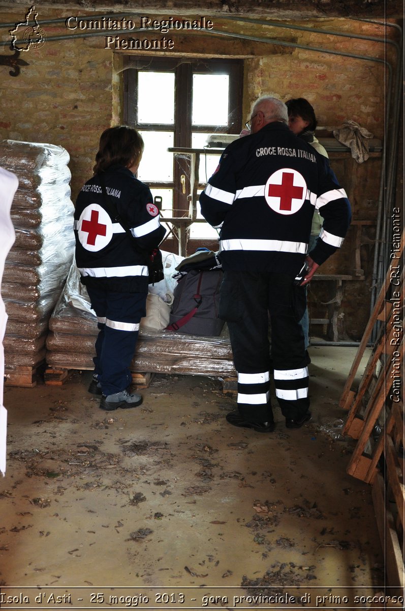 Isola d'Asti - 25 maggio 2013 - gara provinciale di primo soccorso - Croce Rossa Italiana - Comitato Regionale del Piemonte