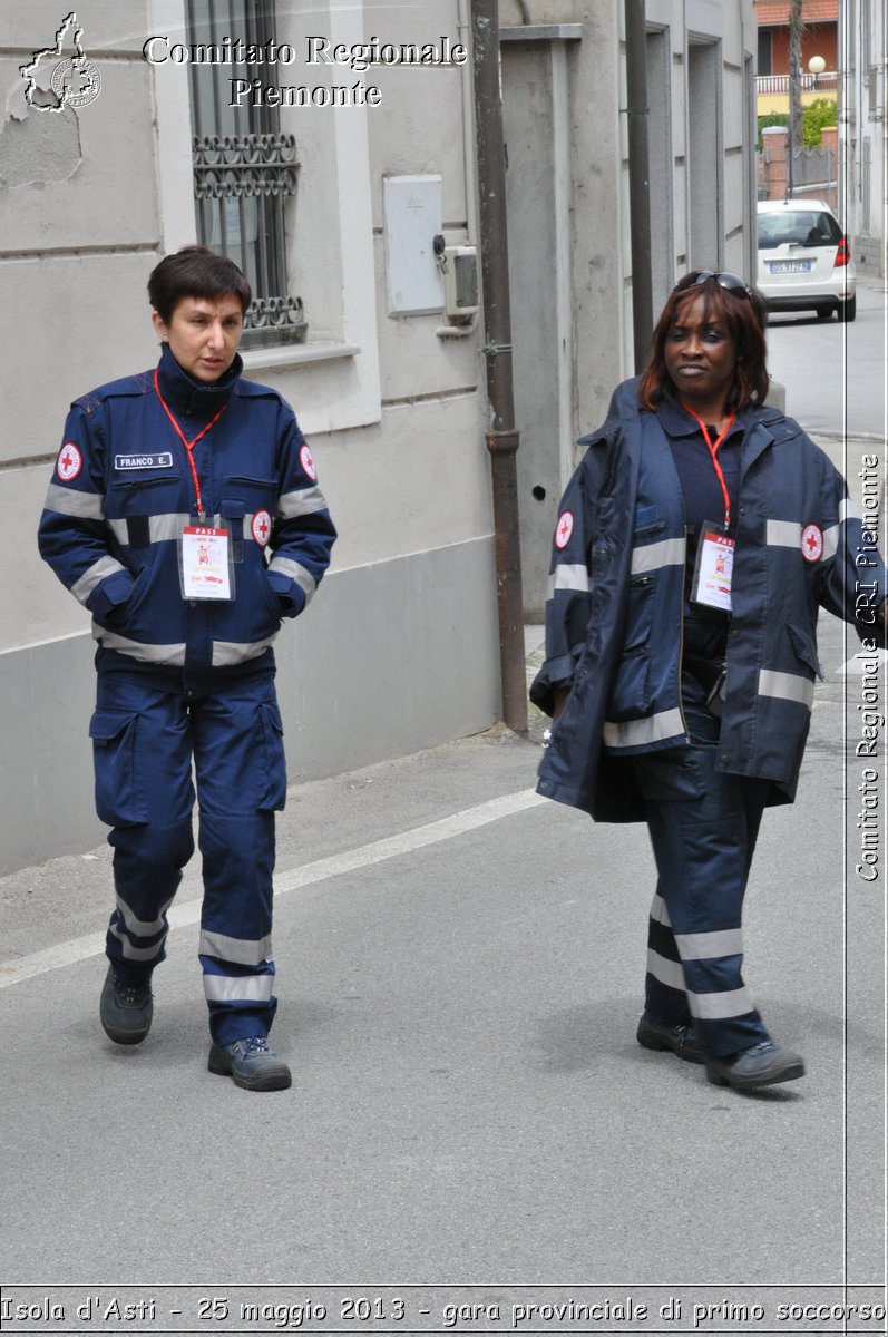 Isola d'Asti - 25 maggio 2013 - gara provinciale di primo soccorso - Croce Rossa Italiana - Comitato Regionale del Piemonte