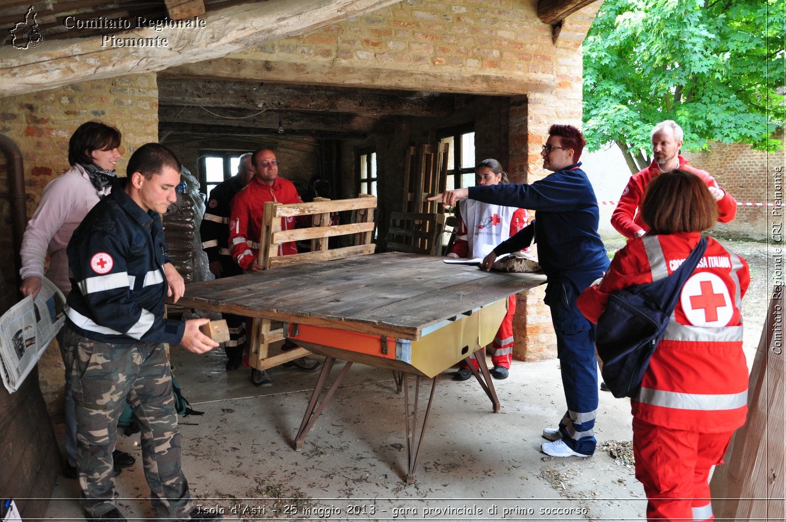 Isola d'Asti - 25 maggio 2013 - gara provinciale di primo soccorso - Croce Rossa Italiana - Comitato Regionale del Piemonte