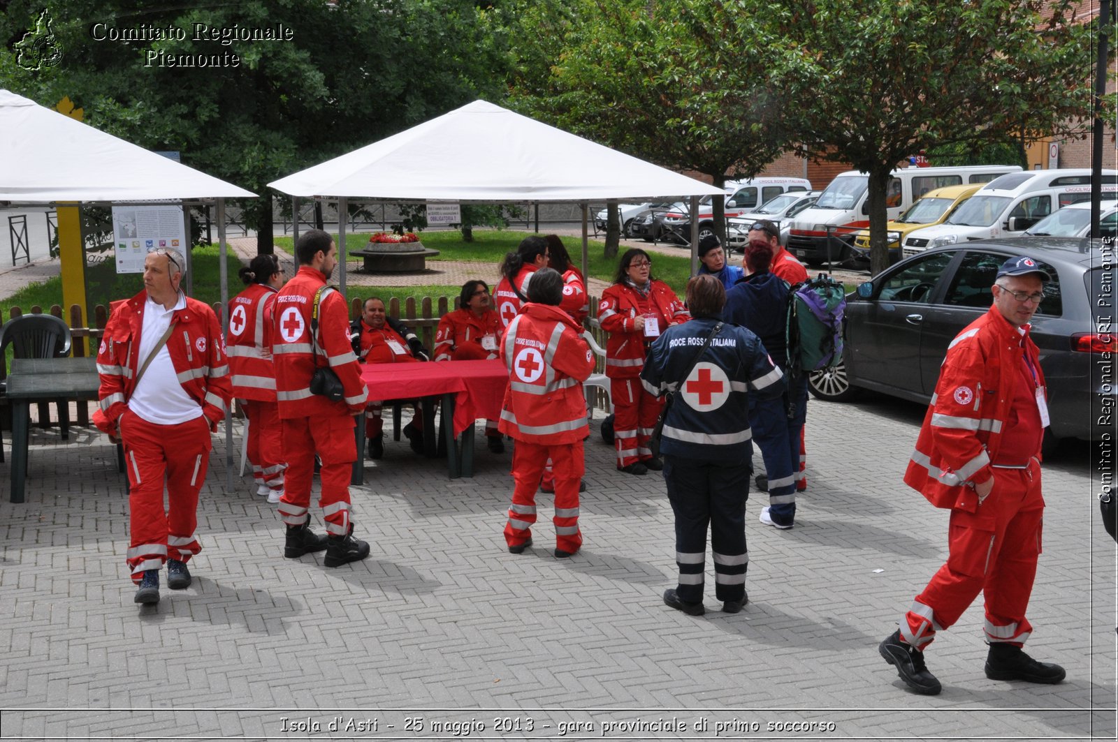 Isola d'Asti - 25 maggio 2013 - gara provinciale di primo soccorso - Croce Rossa Italiana - Comitato Regionale del Piemonte