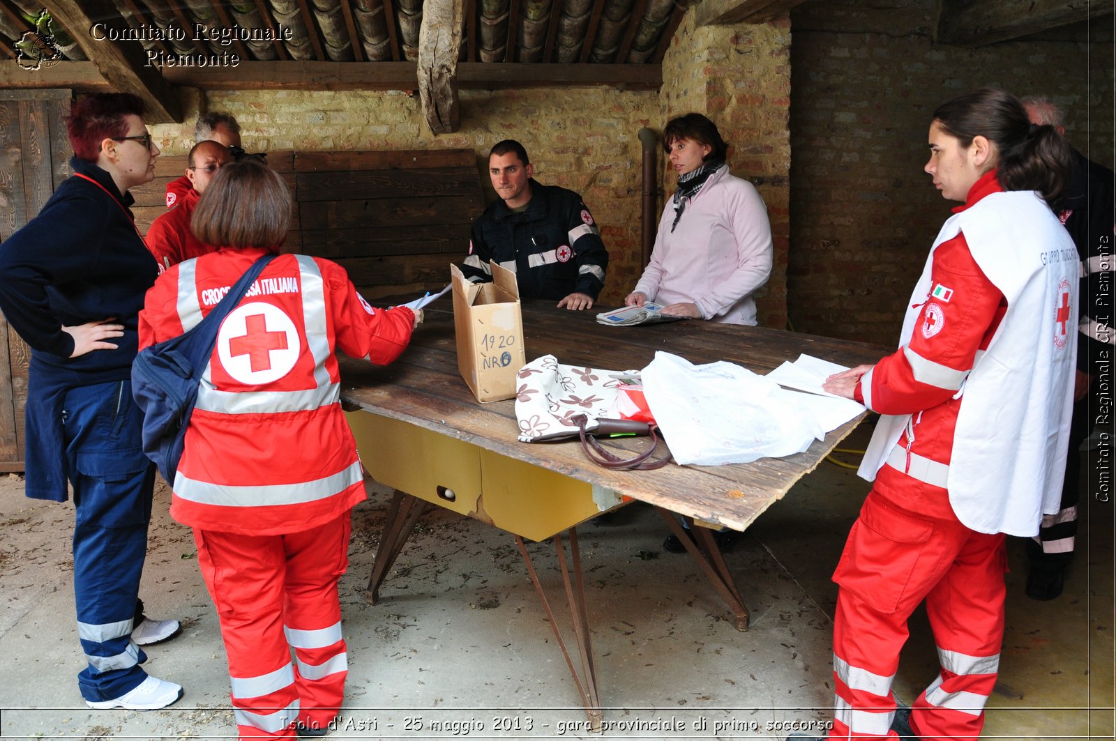 Isola d'Asti - 25 maggio 2013 - gara provinciale di primo soccorso - Croce Rossa Italiana - Comitato Regionale del Piemonte