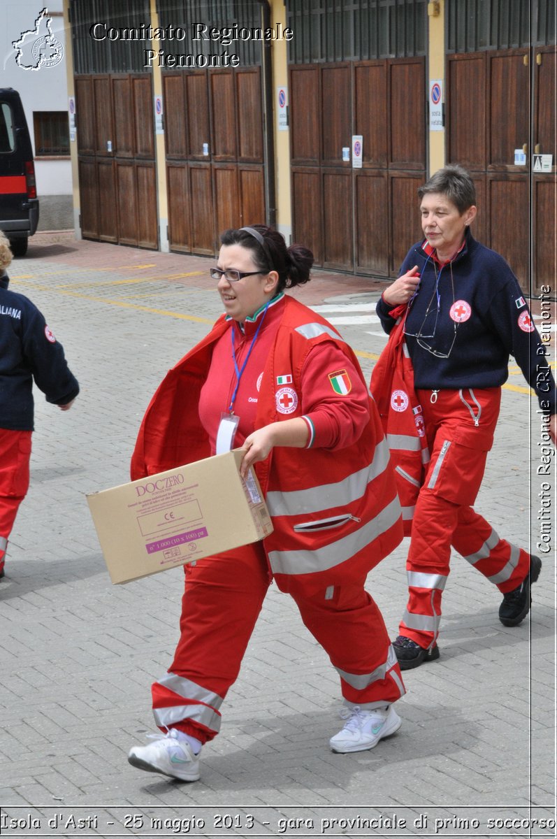 Isola d'Asti - 25 maggio 2013 - gara provinciale di primo soccorso - Croce Rossa Italiana - Comitato Regionale del Piemonte