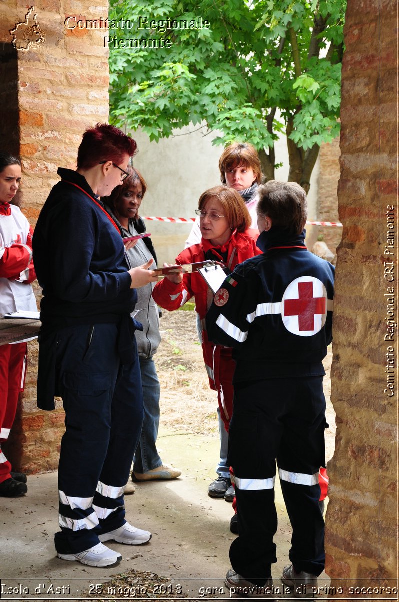 Isola d'Asti - 25 maggio 2013 - gara provinciale di primo soccorso - Croce Rossa Italiana - Comitato Regionale del Piemonte