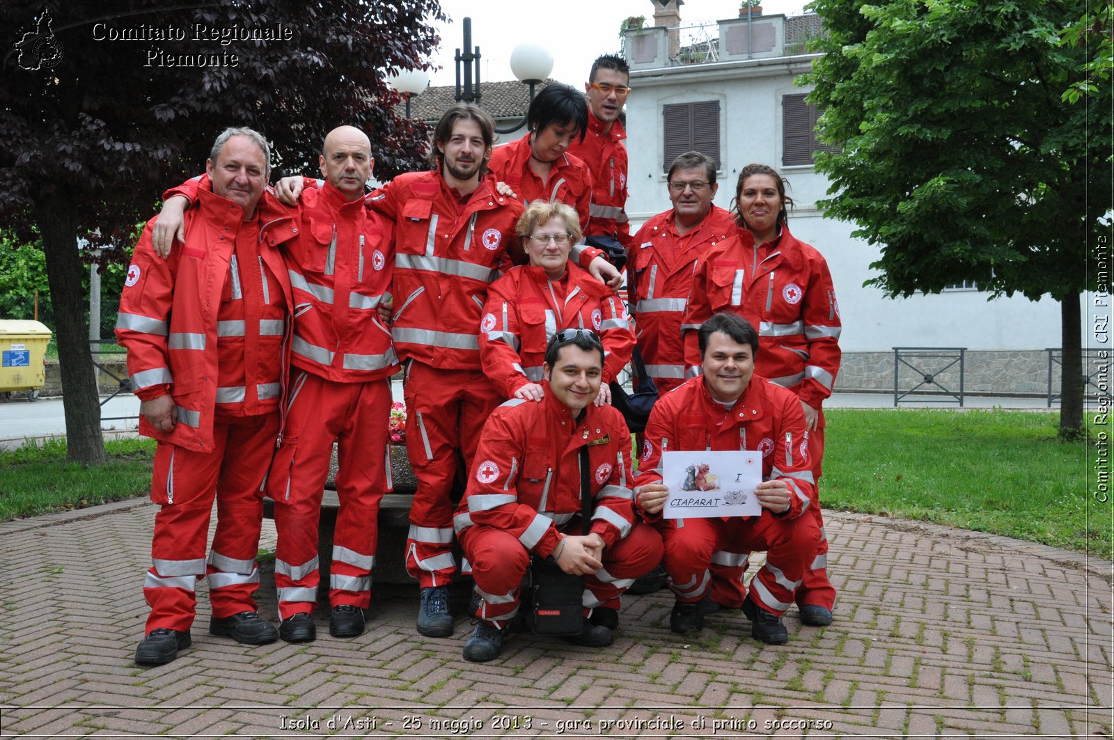 Isola d'Asti - 25 maggio 2013 - gara provinciale di primo soccorso - Croce Rossa Italiana - Comitato Regionale del Piemonte