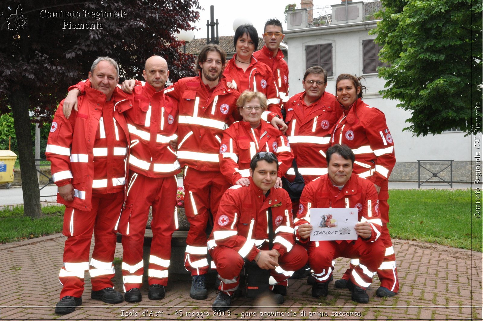 Isola d'Asti - 25 maggio 2013 - gara provinciale di primo soccorso - Croce Rossa Italiana - Comitato Regionale del Piemonte