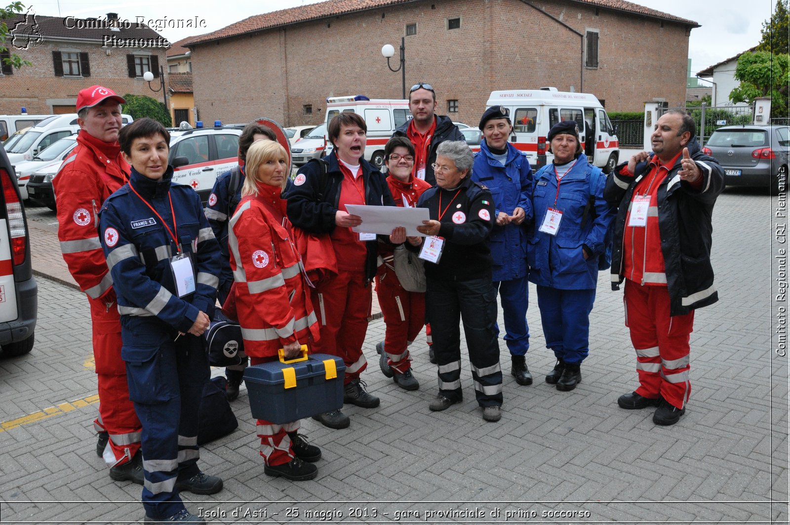 Isola d'Asti - 25 maggio 2013 - gara provinciale di primo soccorso - Croce Rossa Italiana - Comitato Regionale del Piemonte