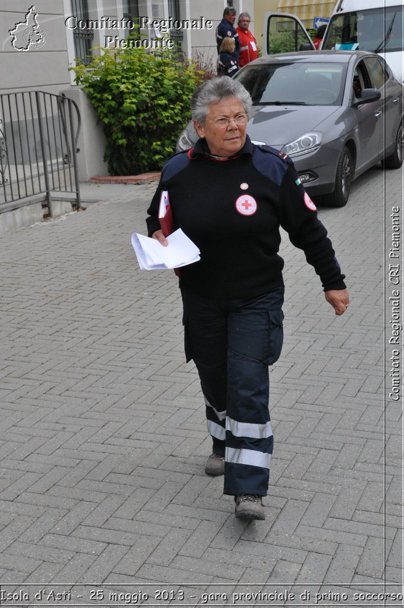 Isola d'Asti - 25 maggio 2013 - gara provinciale di primo soccorso - Croce Rossa Italiana - Comitato Regionale del Piemonte