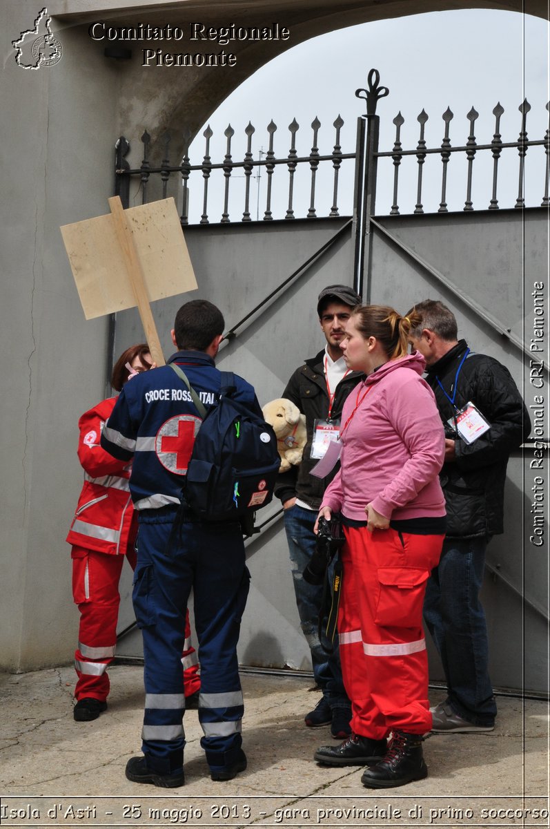 Isola d'Asti - 25 maggio 2013 - gara provinciale di primo soccorso - Croce Rossa Italiana - Comitato Regionale del Piemonte