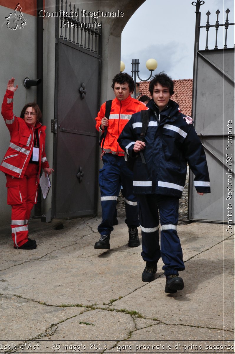 Isola d'Asti - 25 maggio 2013 - gara provinciale di primo soccorso - Croce Rossa Italiana - Comitato Regionale del Piemonte