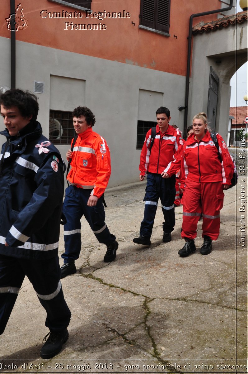 Isola d'Asti - 25 maggio 2013 - gara provinciale di primo soccorso - Croce Rossa Italiana - Comitato Regionale del Piemonte