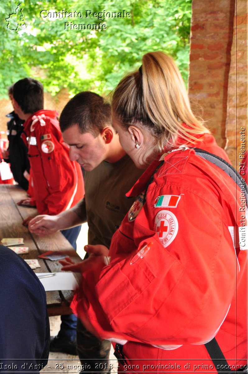 Isola d'Asti - 25 maggio 2013 - gara provinciale di primo soccorso - Croce Rossa Italiana - Comitato Regionale del Piemonte