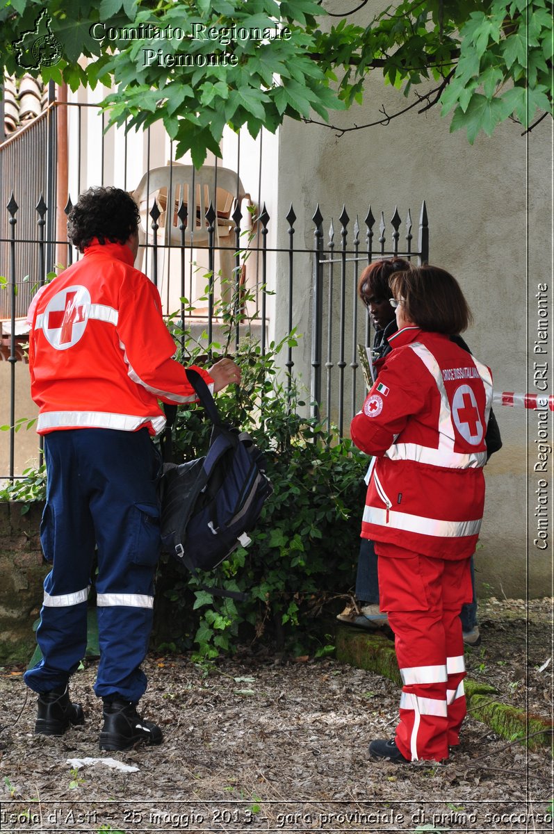 Isola d'Asti - 25 maggio 2013 - gara provinciale di primo soccorso - Croce Rossa Italiana - Comitato Regionale del Piemonte