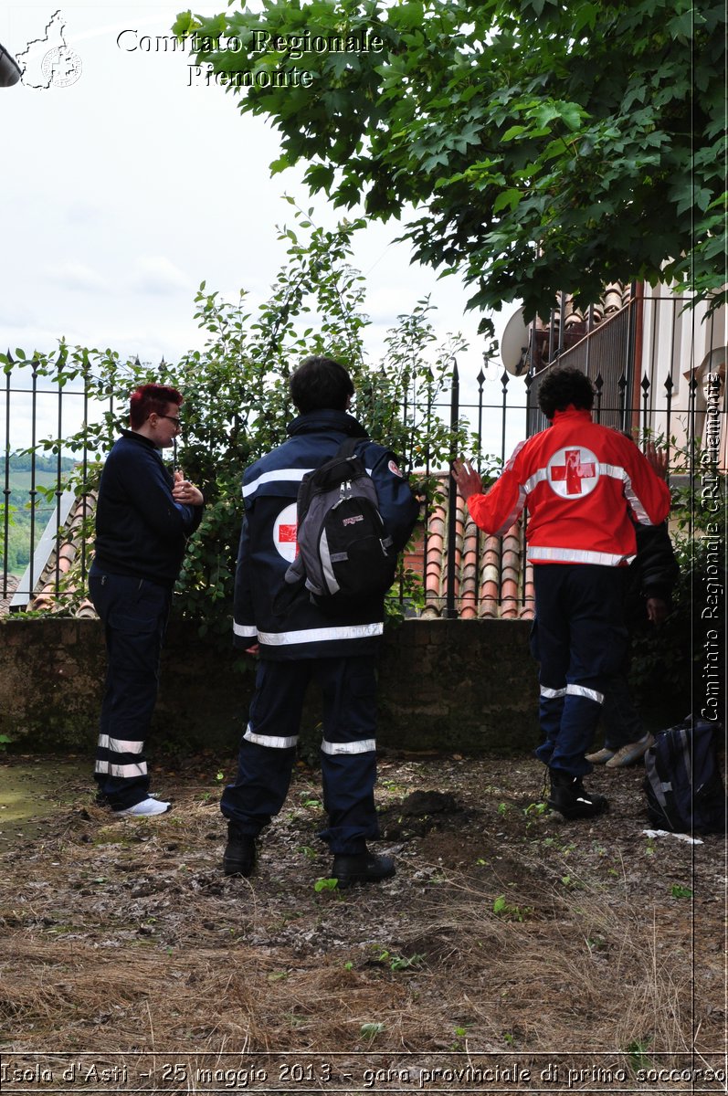 Isola d'Asti - 25 maggio 2013 - gara provinciale di primo soccorso - Croce Rossa Italiana - Comitato Regionale del Piemonte