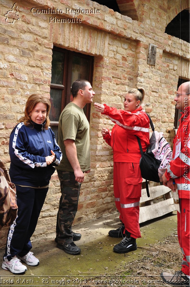 Isola d'Asti - 25 maggio 2013 - gara provinciale di primo soccorso - Croce Rossa Italiana - Comitato Regionale del Piemonte