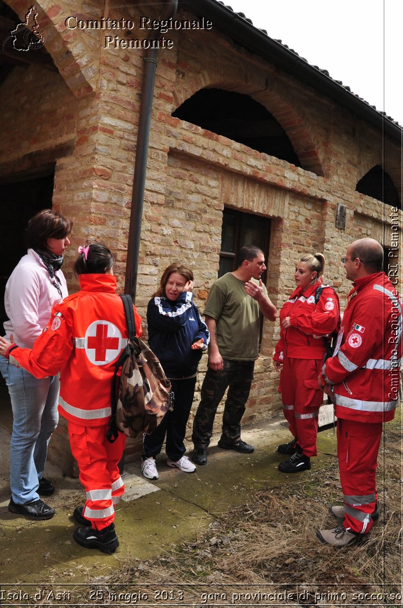 Isola d'Asti - 25 maggio 2013 - gara provinciale di primo soccorso - Croce Rossa Italiana - Comitato Regionale del Piemonte