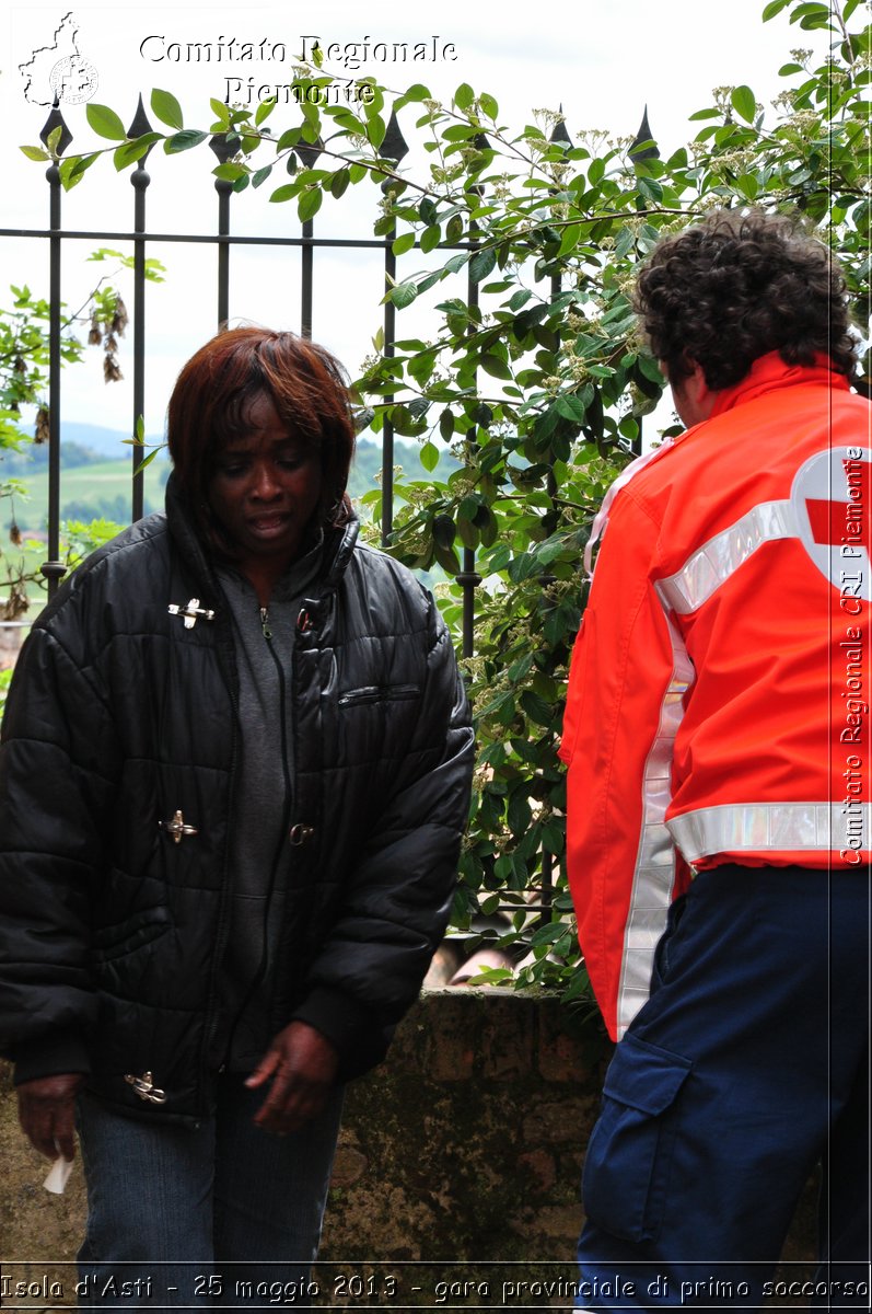 Isola d'Asti - 25 maggio 2013 - gara provinciale di primo soccorso - Croce Rossa Italiana - Comitato Regionale del Piemonte