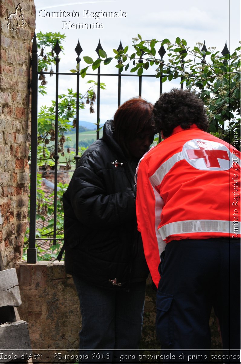 Isola d'Asti - 25 maggio 2013 - gara provinciale di primo soccorso - Croce Rossa Italiana - Comitato Regionale del Piemonte