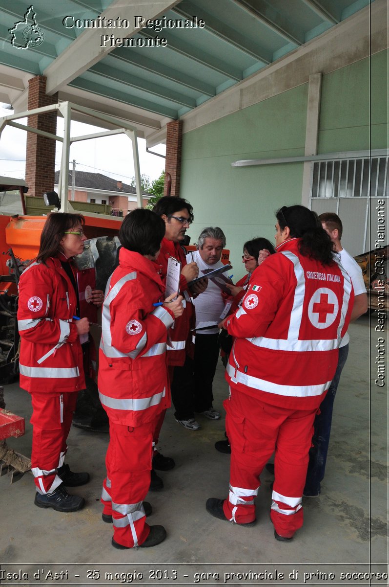 Isola d'Asti - 25 maggio 2013 - gara provinciale di primo soccorso - Croce Rossa Italiana - Comitato Regionale del Piemonte