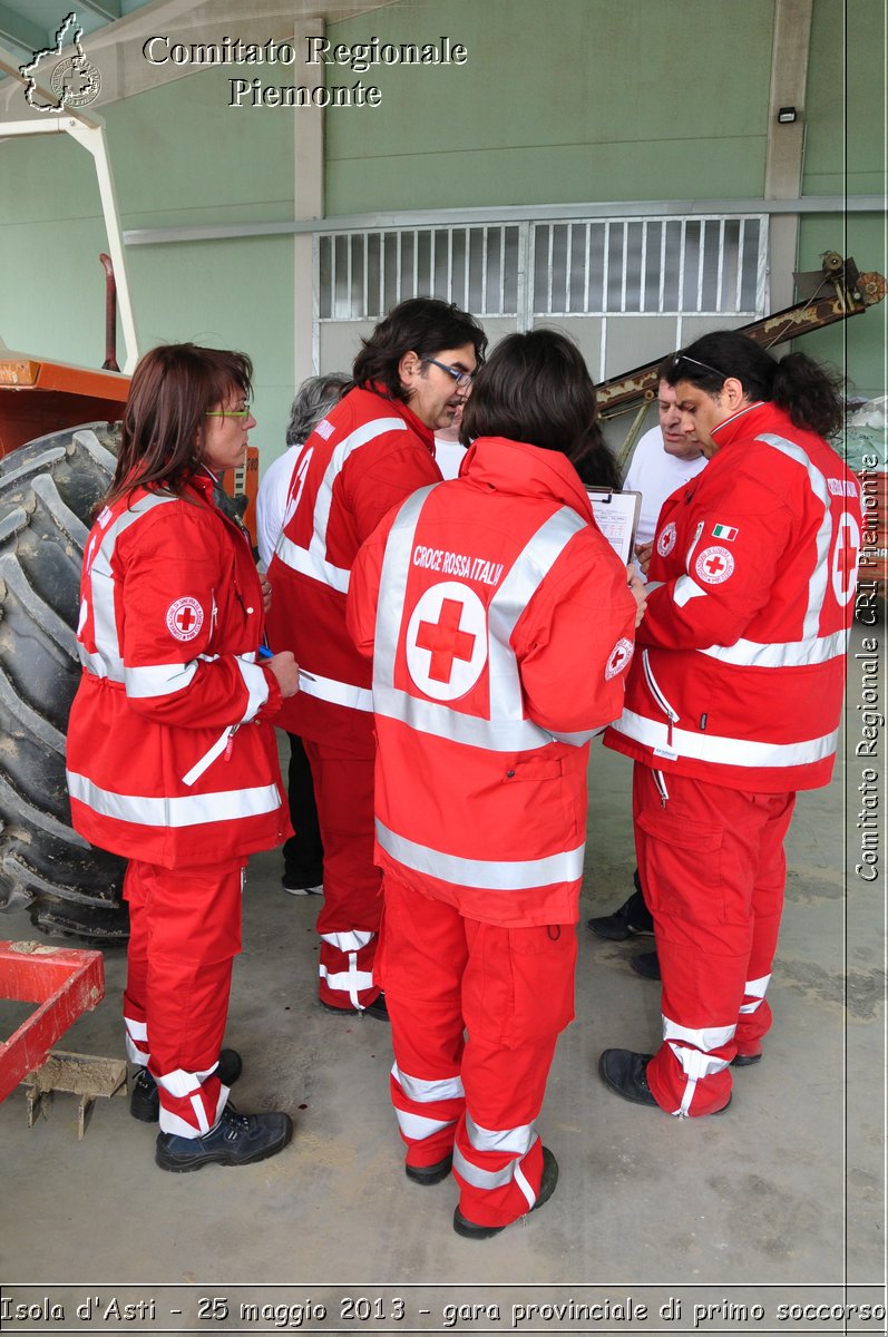 Isola d'Asti - 25 maggio 2013 - gara provinciale di primo soccorso - Croce Rossa Italiana - Comitato Regionale del Piemonte