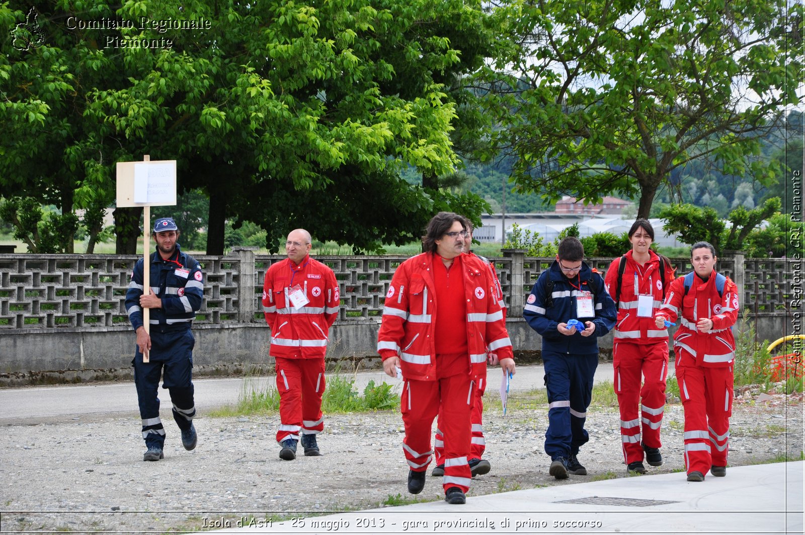 Isola d'Asti - 25 maggio 2013 - gara provinciale di primo soccorso - Croce Rossa Italiana - Comitato Regionale del Piemonte