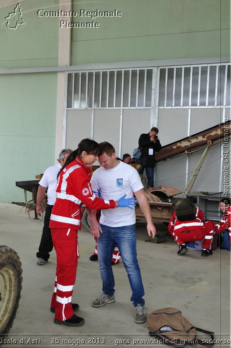 Isola d'Asti - 25 maggio 2013 - gara provinciale di primo soccorso - Croce Rossa Italiana - Comitato Regionale del Piemonte