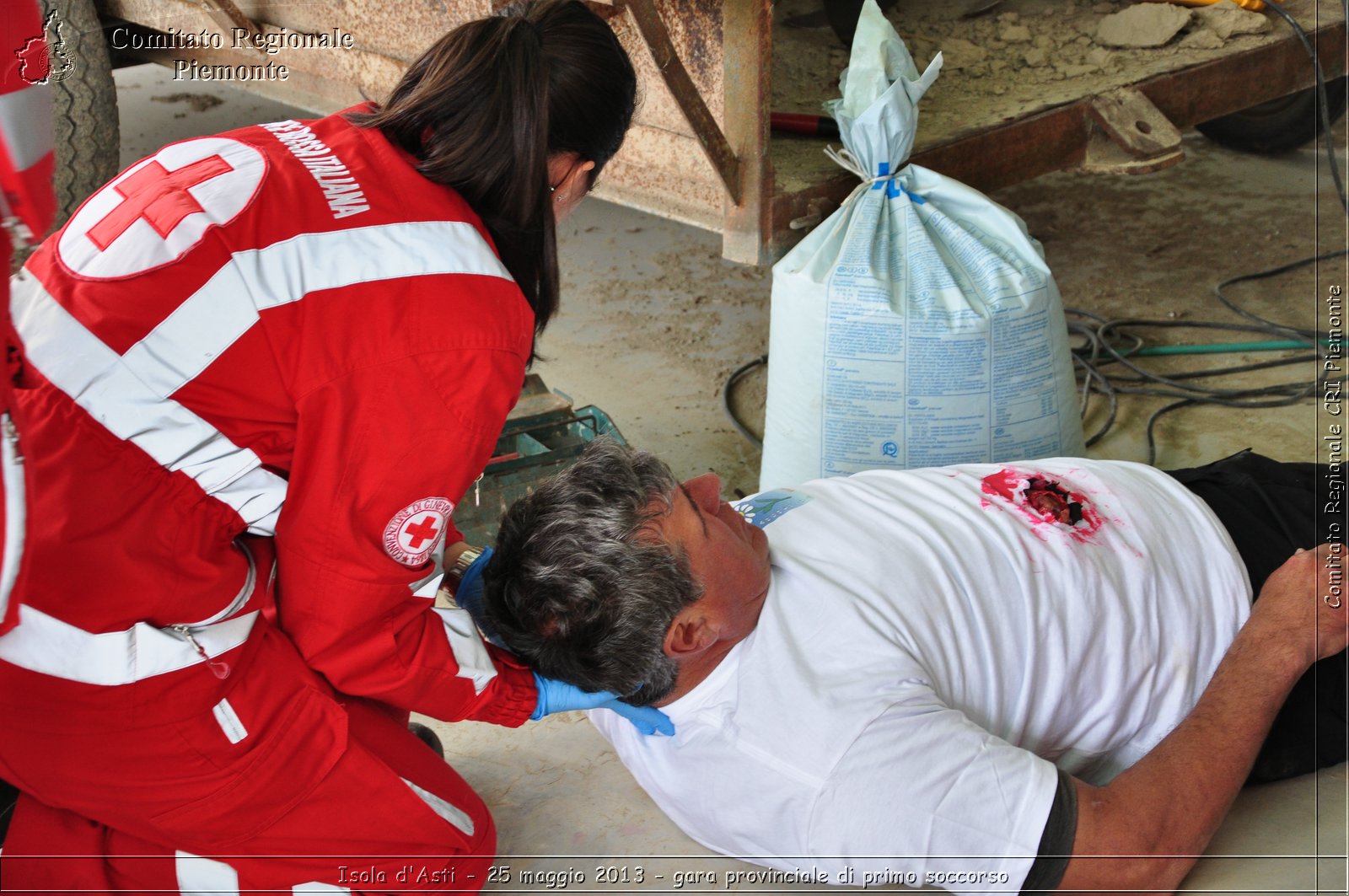 Isola d'Asti - 25 maggio 2013 - gara provinciale di primo soccorso - Croce Rossa Italiana - Comitato Regionale del Piemonte