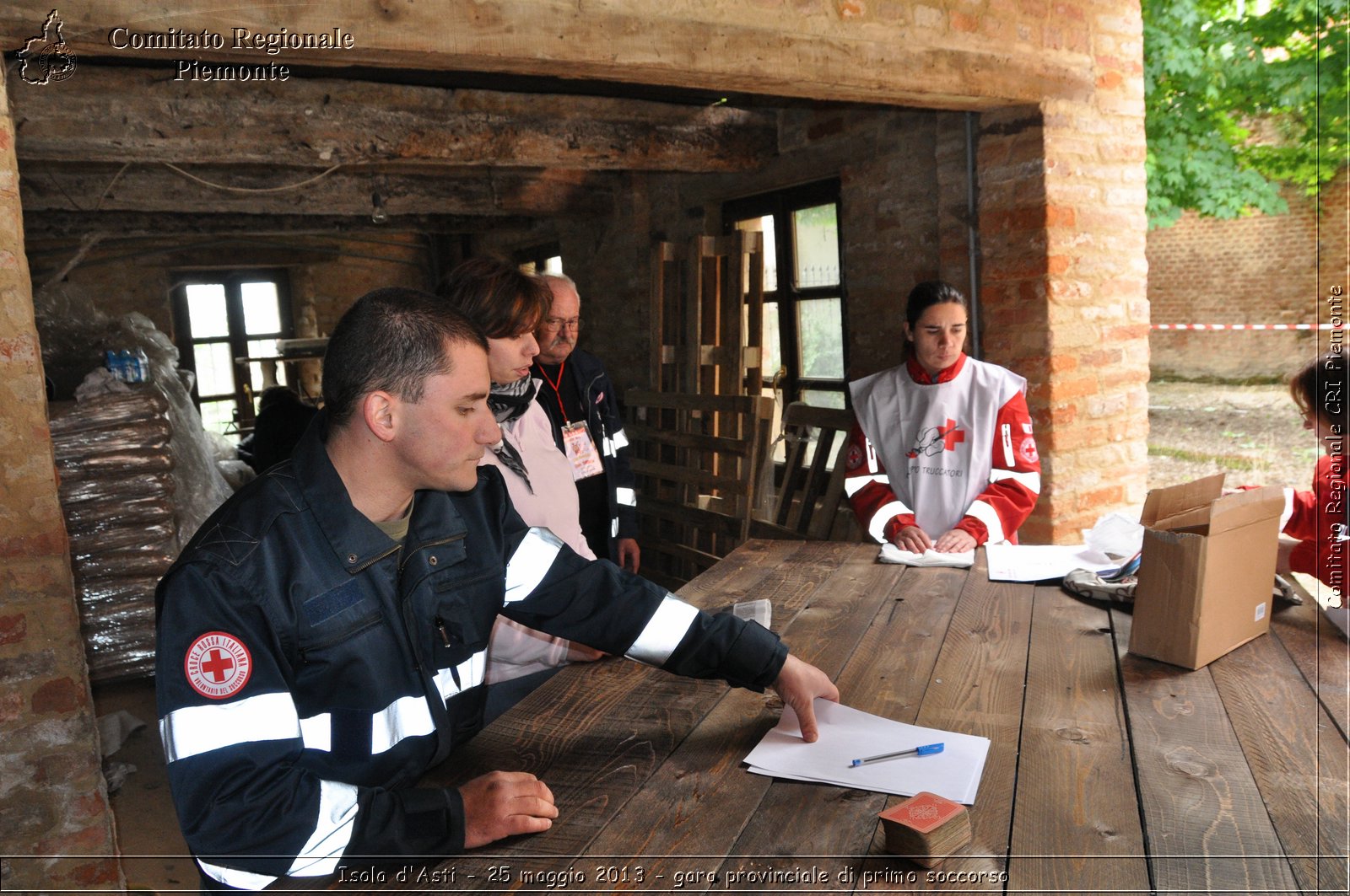 Isola d'Asti - 25 maggio 2013 - gara provinciale di primo soccorso - Croce Rossa Italiana - Comitato Regionale del Piemonte