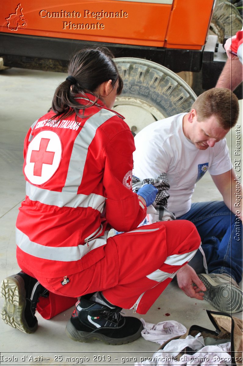 Isola d'Asti - 25 maggio 2013 - gara provinciale di primo soccorso - Croce Rossa Italiana - Comitato Regionale del Piemonte