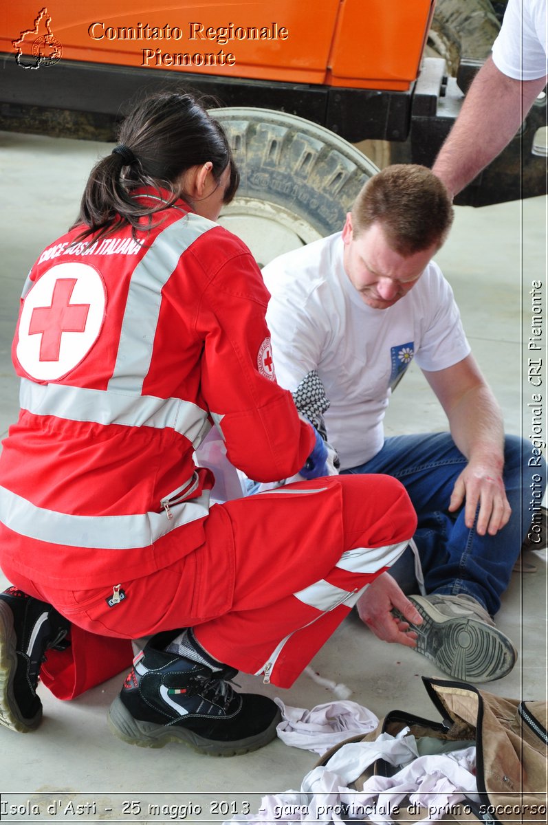 Isola d'Asti - 25 maggio 2013 - gara provinciale di primo soccorso - Croce Rossa Italiana - Comitato Regionale del Piemonte