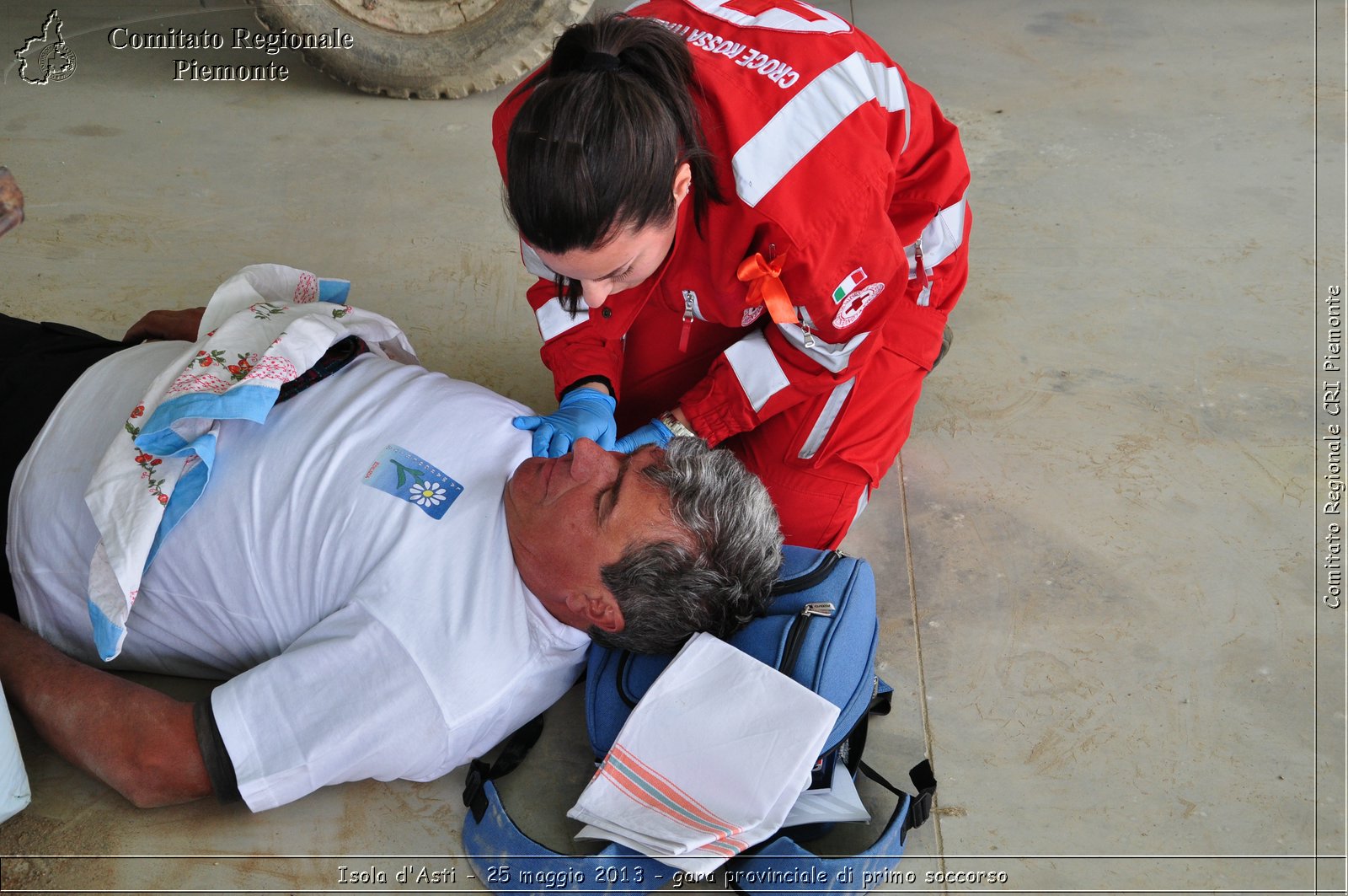 Isola d'Asti - 25 maggio 2013 - gara provinciale di primo soccorso - Croce Rossa Italiana - Comitato Regionale del Piemonte