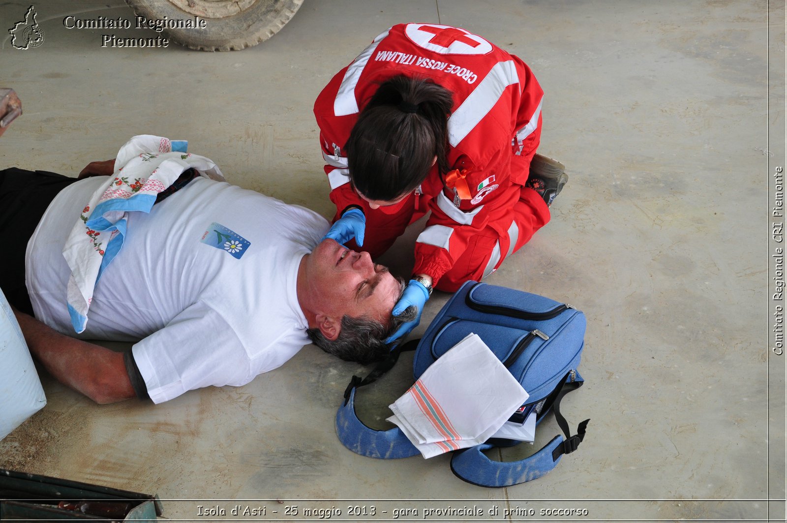 Isola d'Asti - 25 maggio 2013 - gara provinciale di primo soccorso - Croce Rossa Italiana - Comitato Regionale del Piemonte