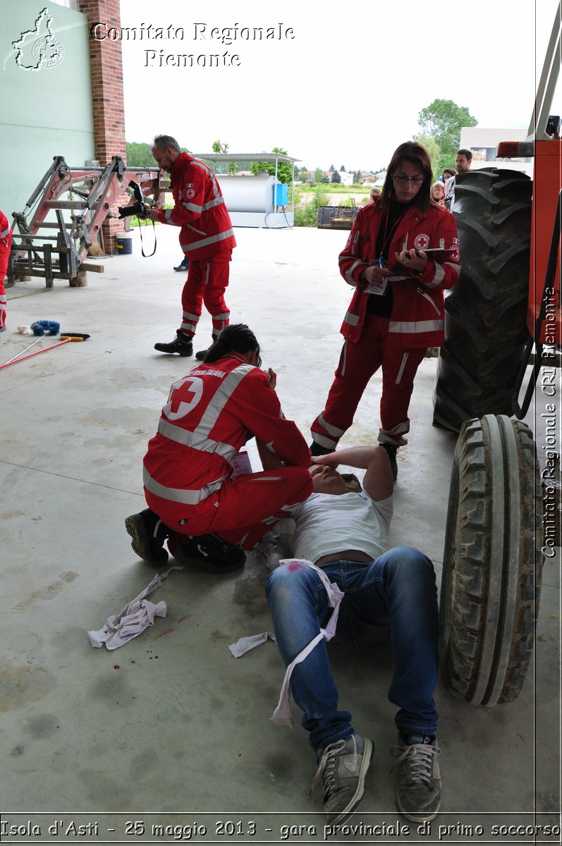 Isola d'Asti - 25 maggio 2013 - gara provinciale di primo soccorso - Croce Rossa Italiana - Comitato Regionale del Piemonte