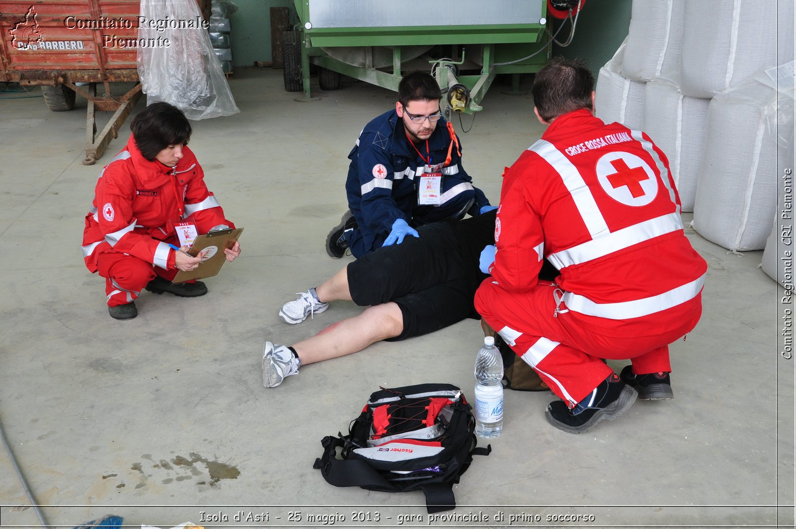 Isola d'Asti - 25 maggio 2013 - gara provinciale di primo soccorso - Croce Rossa Italiana - Comitato Regionale del Piemonte