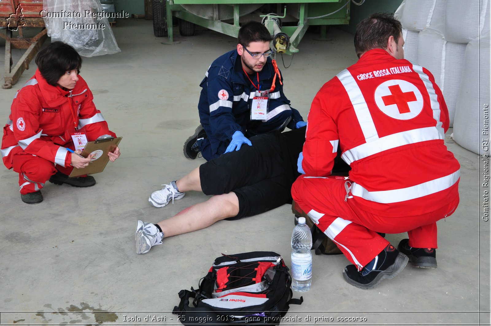 Isola d'Asti - 25 maggio 2013 - gara provinciale di primo soccorso - Croce Rossa Italiana - Comitato Regionale del Piemonte